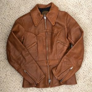 Apparel Annex Genuine Leather Moto Biker Jacket